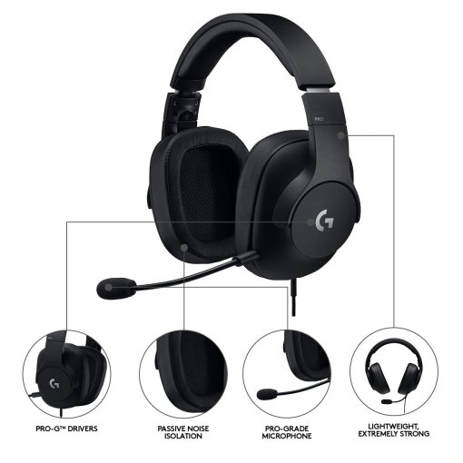 Logitech G Pro Gaming Headset - Image 3