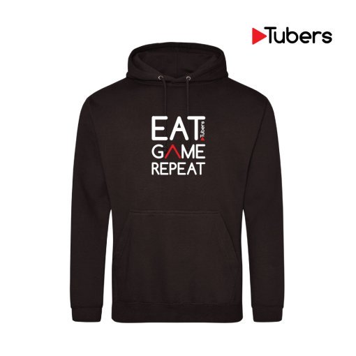 Eat Tubers Game Repeat Hoodie (Black)