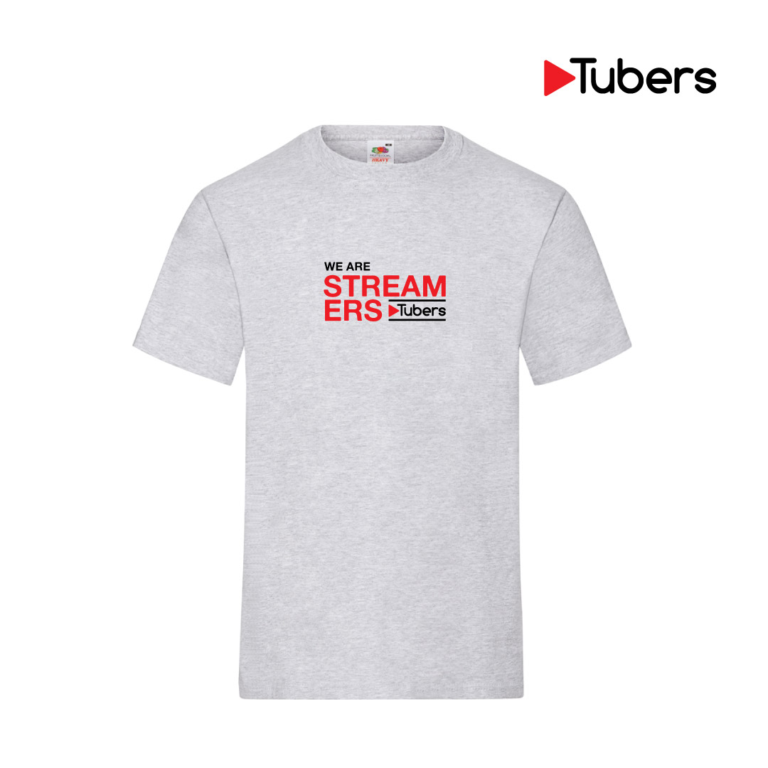 We Are Streamers T-Shirt (Grey)