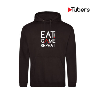 Eat Tubers Game Repeat Hoodie (Black)