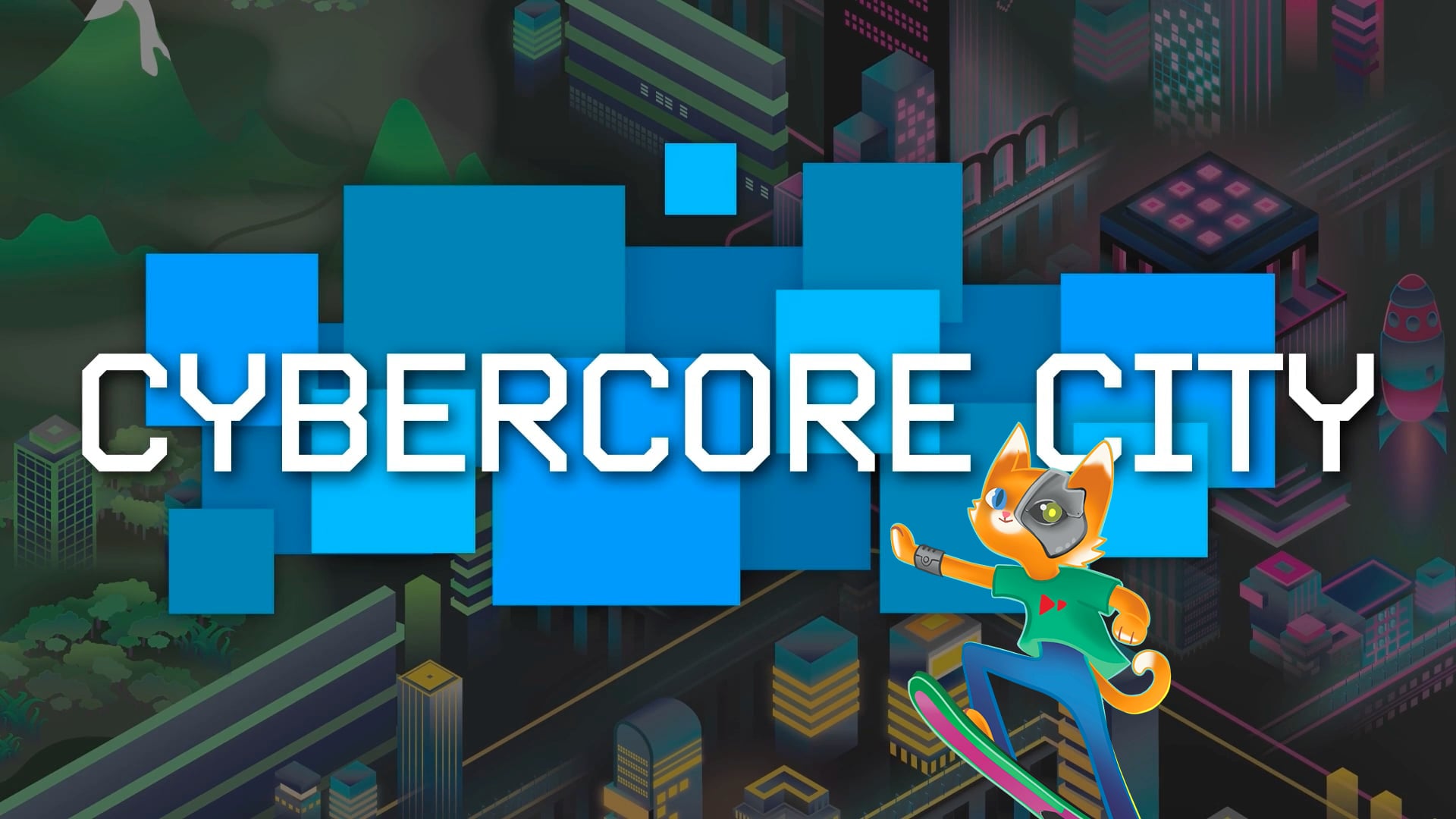 Cybercore City program for learning Unreal Engine